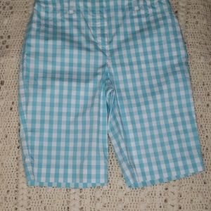 Buffalo plaid Jones New York  sport shorts